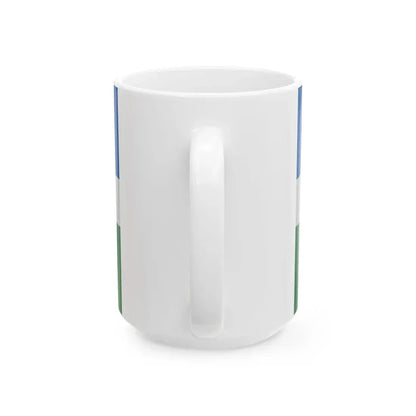 Flag of Lovas (Hungary) White Coffee Mug - Go Mug Yourself