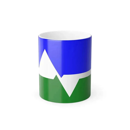 Flag of Loveland, Colorado - Color Changing Coffee Mug 11oz - Go Mug Yourself