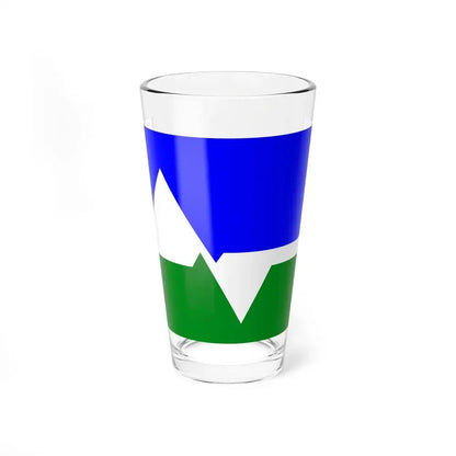 Flag of Loveland, Colorado - Pint Glass 16oz 16oz - Go Mug Yourself