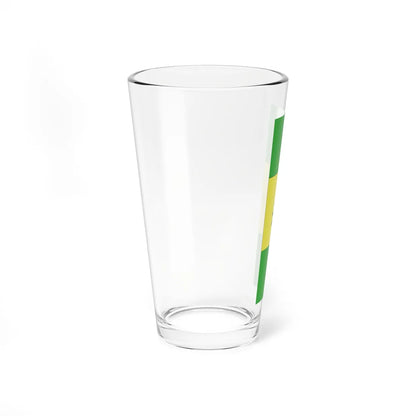 Flag of Lovrenc na Pohorju vertical (Slovenia) Pint Glass 16oz - Go Mug Yourself