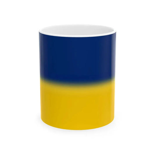 Flag of Lower Austria (Austria) White Coffee Mug 11oz - Go Mug Yourself