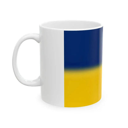 Flag of Lower Austria (Austria) White Coffee Mug - Go Mug Yourself