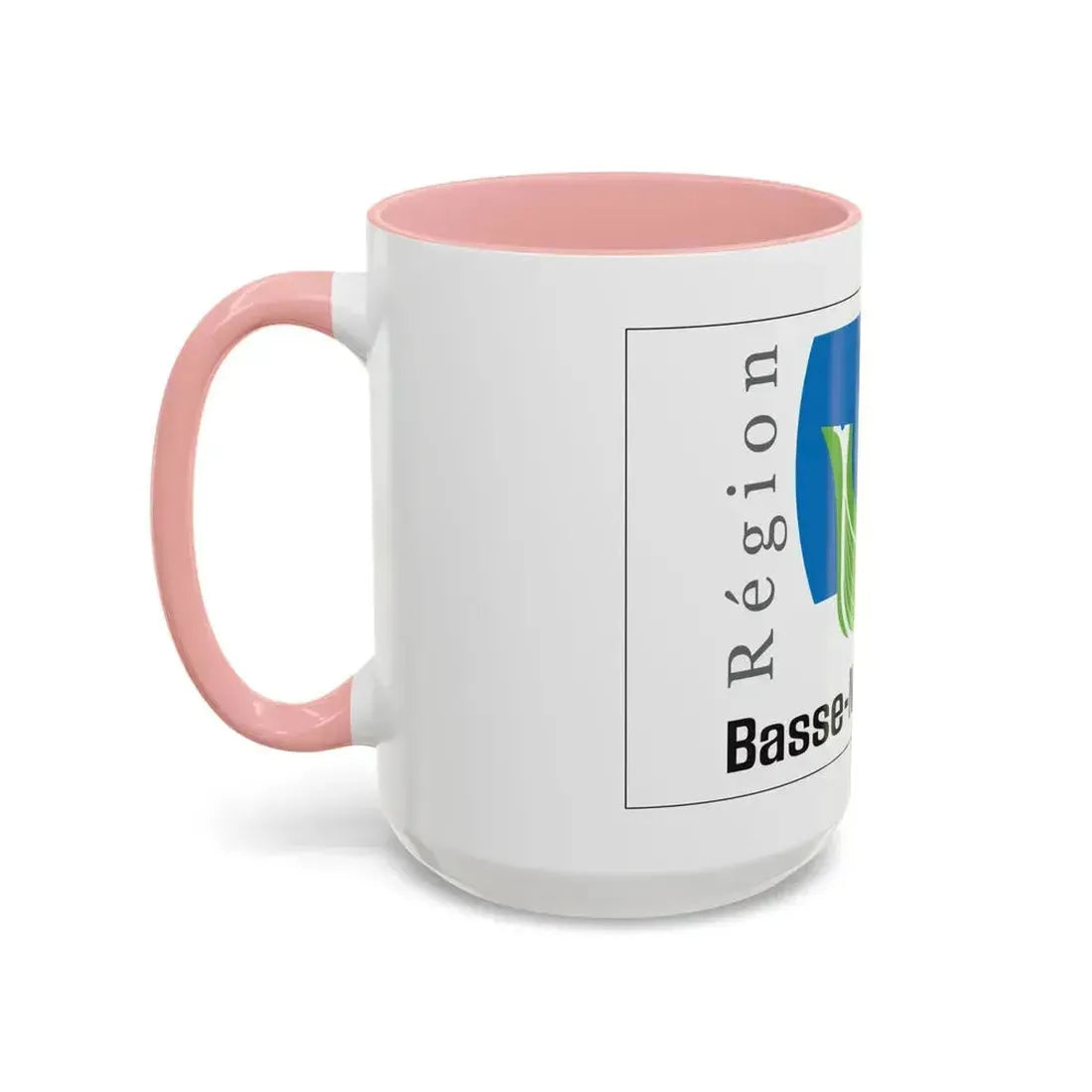 Flag of Lower Normandy France 2 - Accent Coffee Mug - Go Mug Yourself