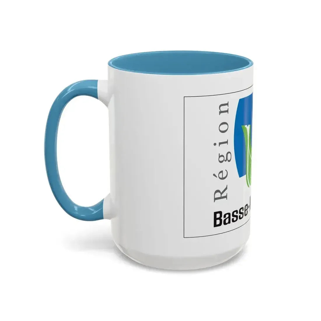 Flag of Lower Normandy France 2 - Accent Coffee Mug - Go Mug Yourself