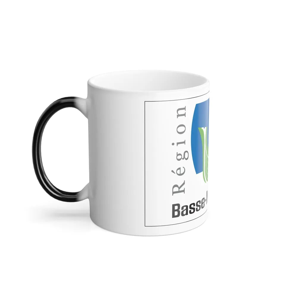 Flag of Lower Normandy France 2 - Color Changing Coffee Mug-Go Mug Yourself