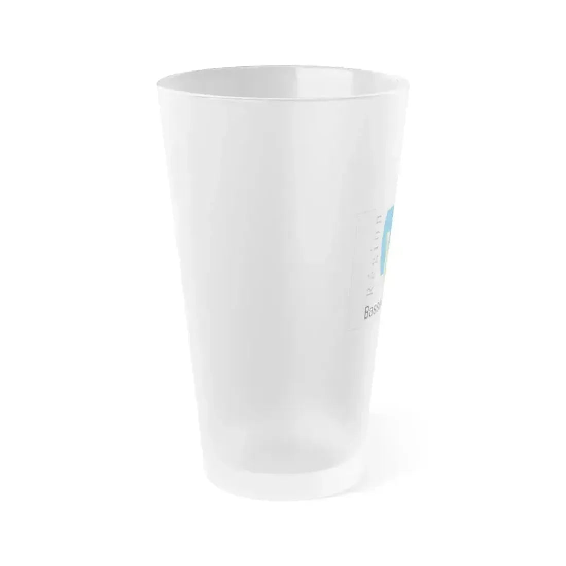 Flag of Lower Normandy France 2 - Frosted Pint Glass 16oz - Go Mug Yourself