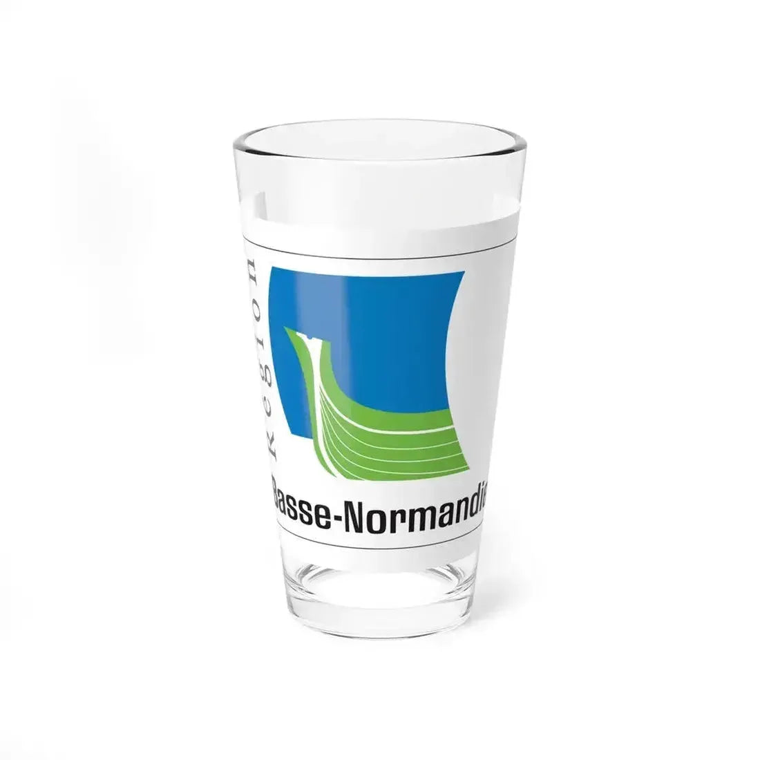 Flag of Lower Normandy France 2 - Pint Glass 16oz 16oz - Go Mug Yourself