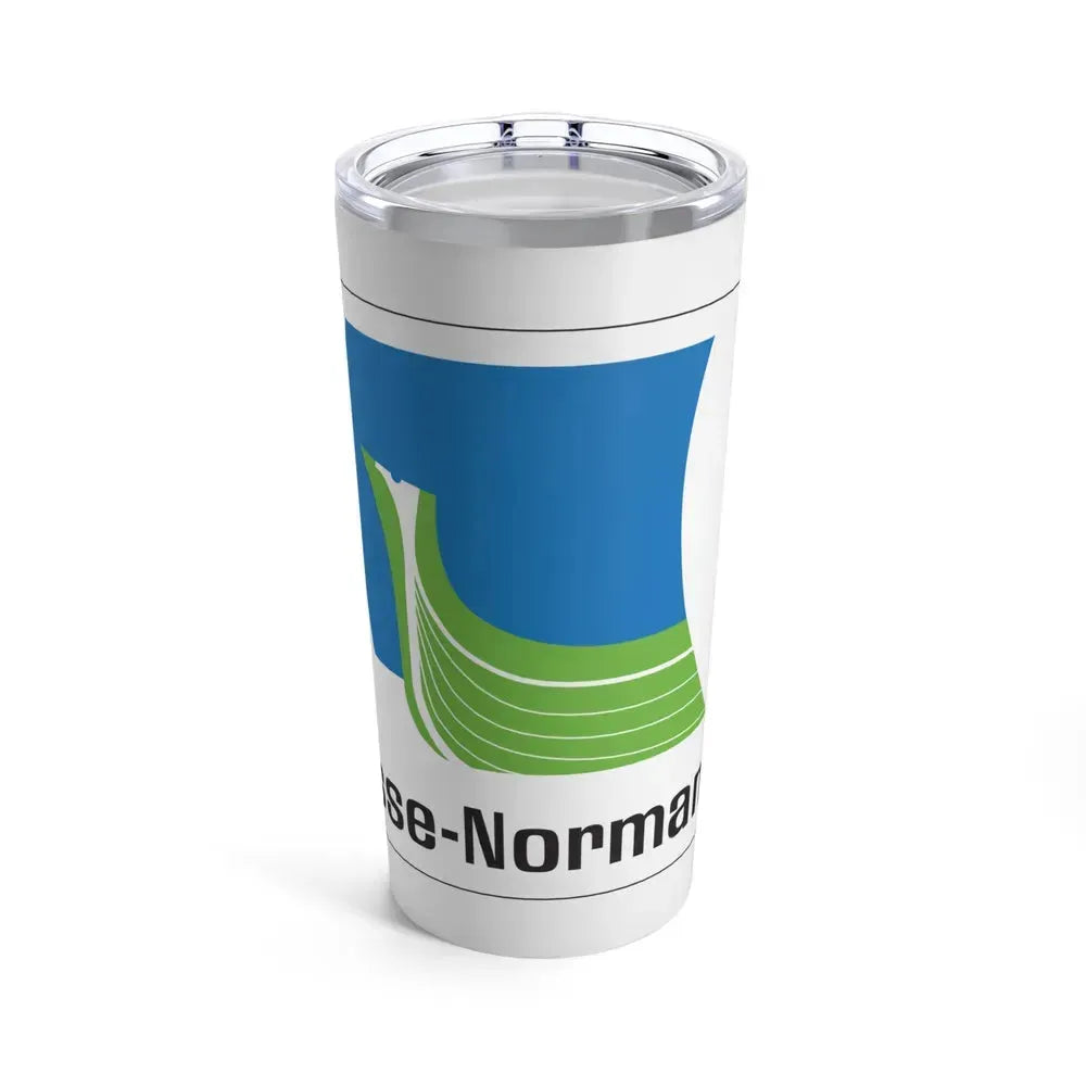 Flag of Lower Normandy France 2 - Tumbler 20oz 20oz - Go Mug Yourself