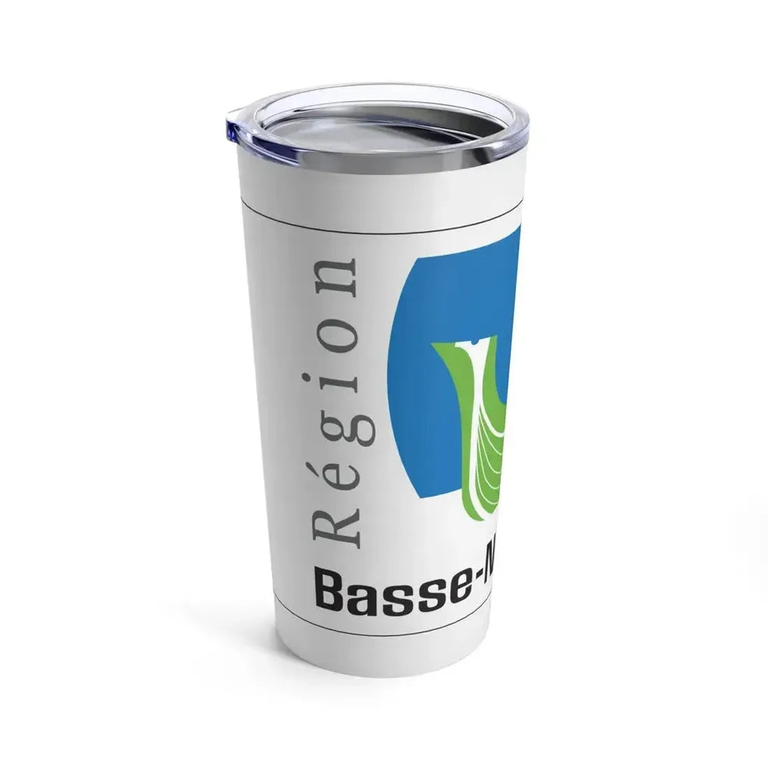 Flag of Lower Normandy France 2 - Tumbler 20oz - Go Mug Yourself