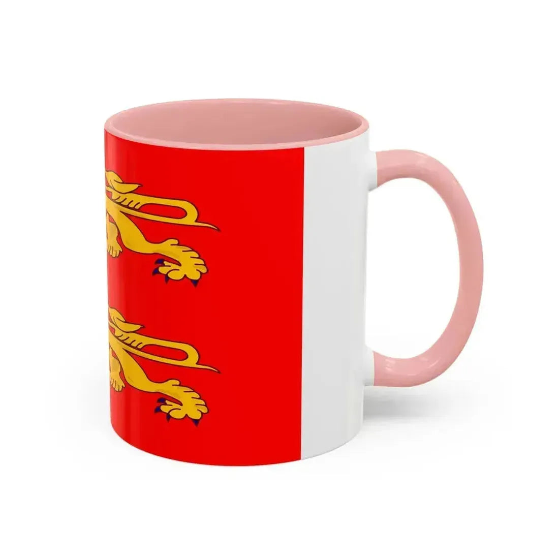 Flag of Lower Normandy France - Accent Coffee Mug - Go Mug Yourself