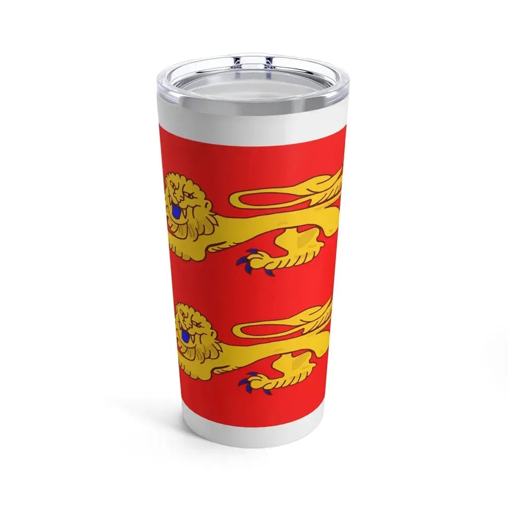 Flag of Lower Normandy France - Tumbler 20oz 20oz - Go Mug Yourself