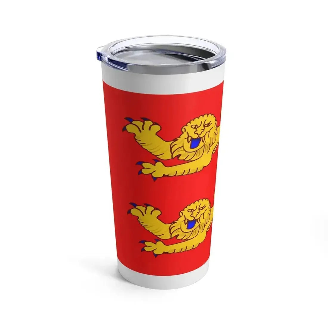 Flag of Lower Normandy France - Tumbler 20oz - Go Mug Yourself
