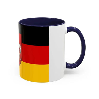 Flag of Lower Saxony Germany - Accent Coffee Mug - Go Mug Yourself