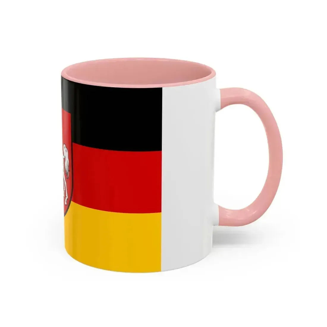 Flag of Lower Saxony Germany - Accent Coffee Mug - Go Mug Yourself