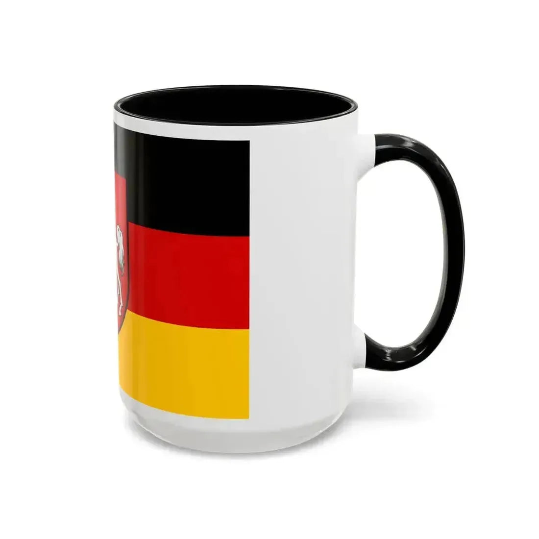 Flag of Lower Saxony Germany - Accent Coffee Mug - Go Mug Yourself