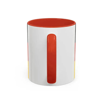Flag of Lower Saxony Germany - Accent Coffee Mug - Go Mug Yourself