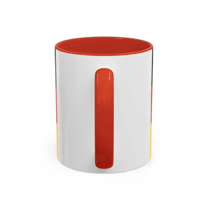 Flag of Lower Saxony Germany - Accent Coffee Mug - Go Mug Yourself