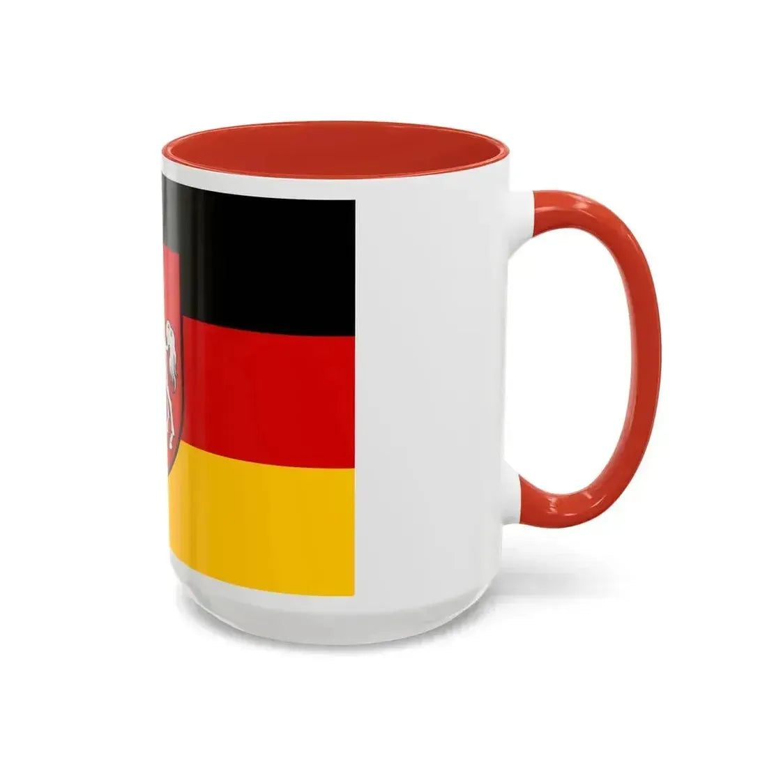 Flag of Lower Saxony Germany - Accent Coffee Mug - Go Mug Yourself
