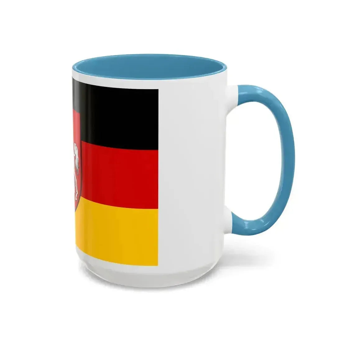 Flag of Lower Saxony Germany - Accent Coffee Mug - Go Mug Yourself