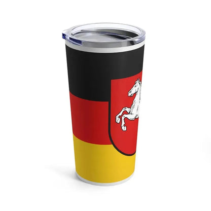 Flag of Lower Saxony Germany - Tumbler 20oz - Go Mug Yourself