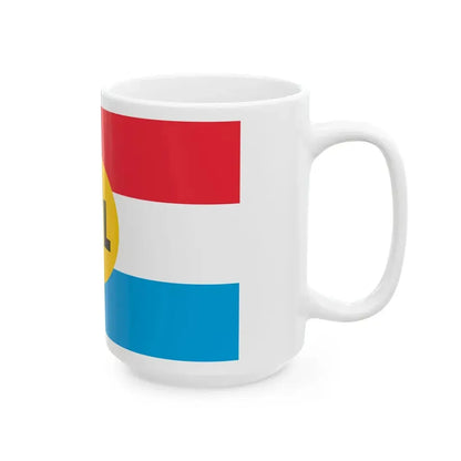 Flag of LPL (Luxembourg) White Coffee Mug - Go Mug Yourself