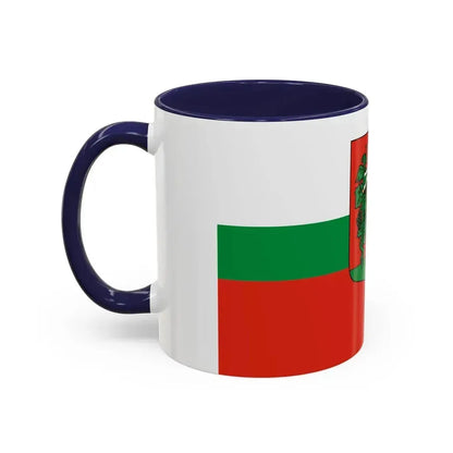 Flag of Lublin Poland - Accent Coffee Mug - Go Mug Yourself