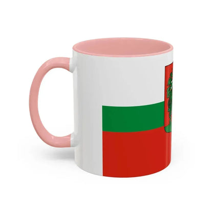 Flag of Lublin Poland - Accent Coffee Mug - Go Mug Yourself