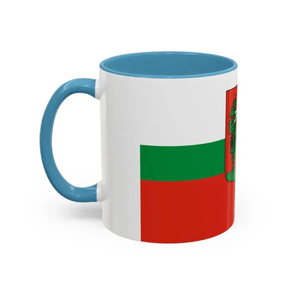 Flag of Lublin Poland - Accent Coffee Mug - Go Mug Yourself