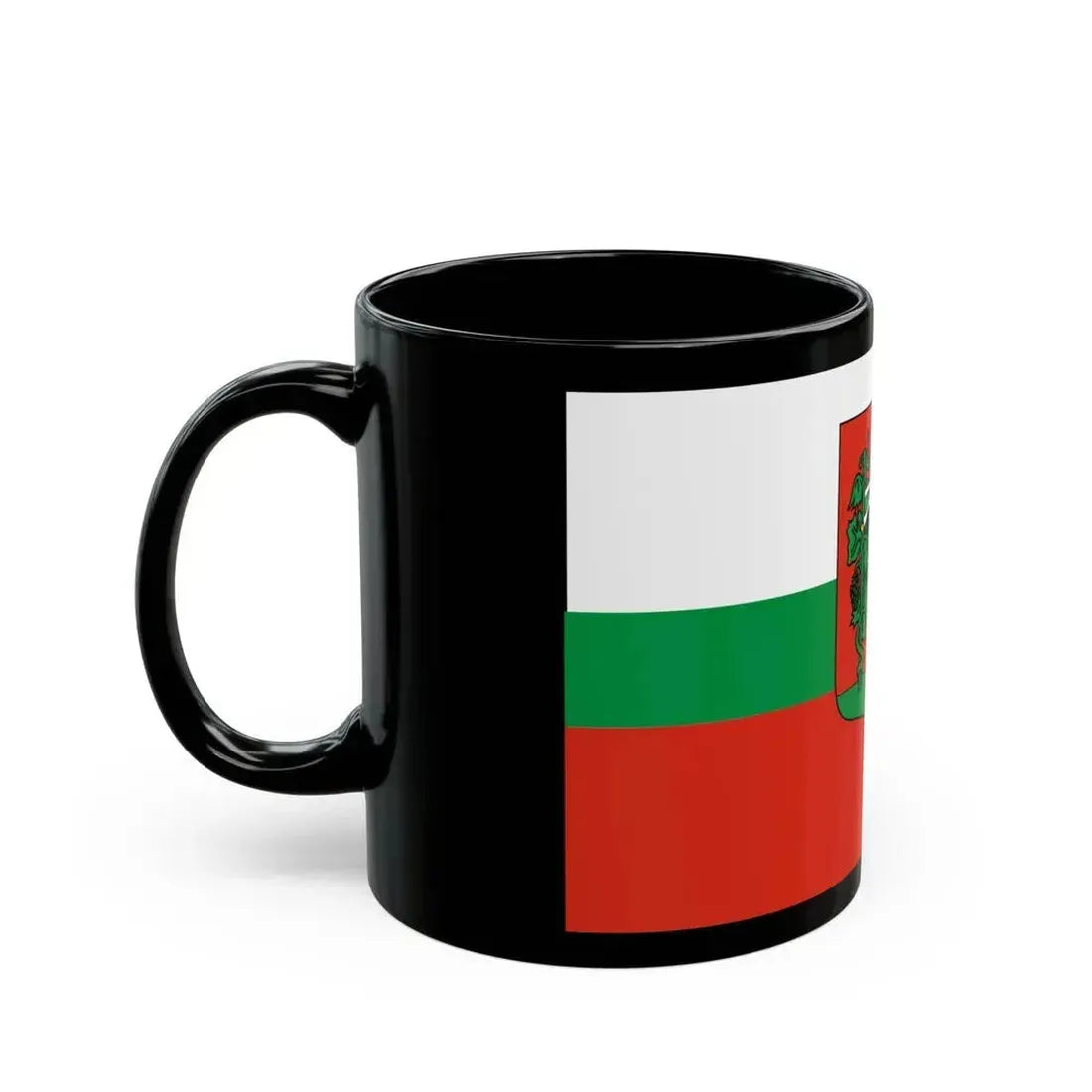 Flag of Lublin Poland - Black Coffee Mug - Go Mug Yourself