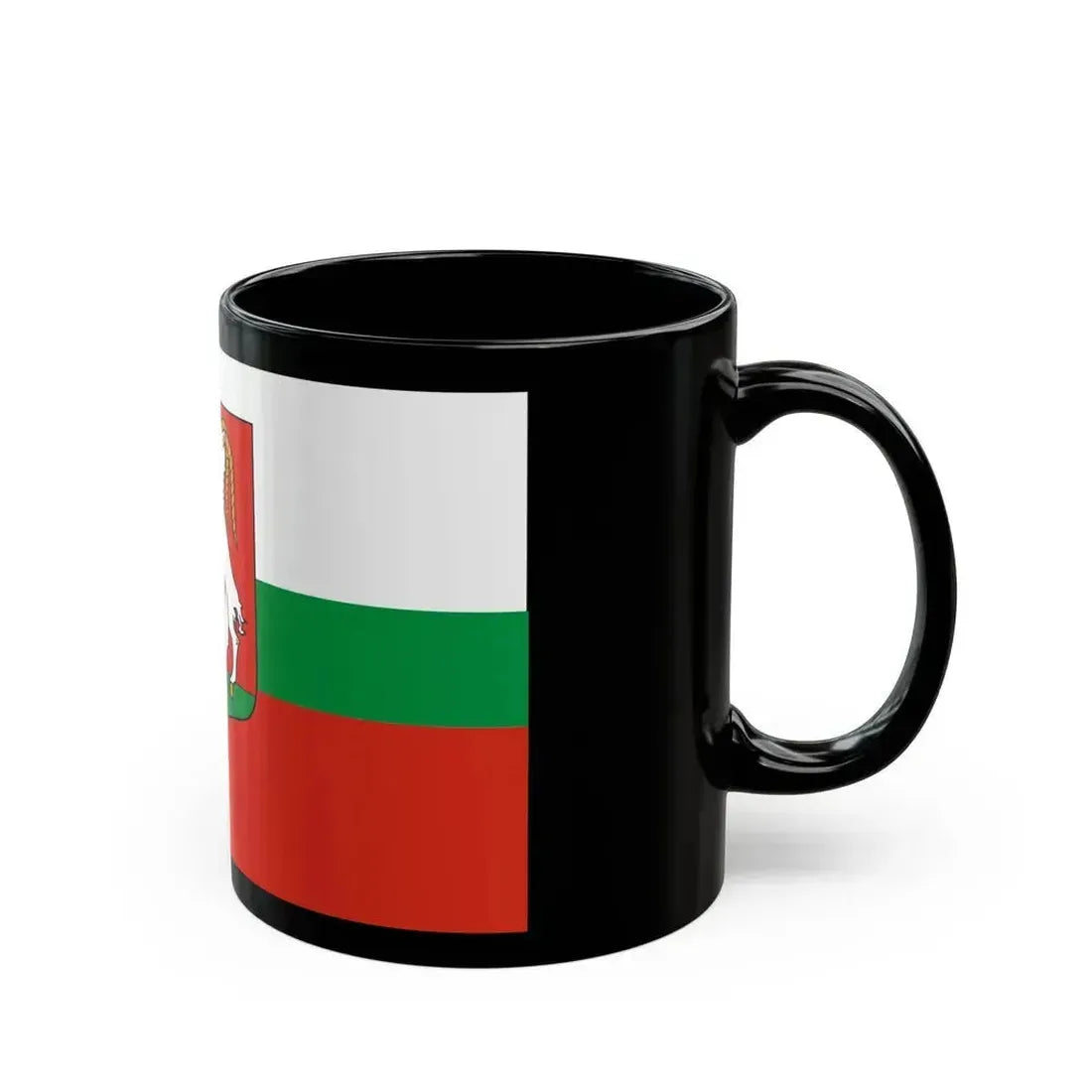 Flag of Lublin Poland - Black Coffee Mug - Go Mug Yourself
