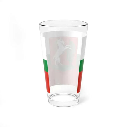 Flag of Lublin Poland - Pint Glass 16oz - Go Mug Yourself