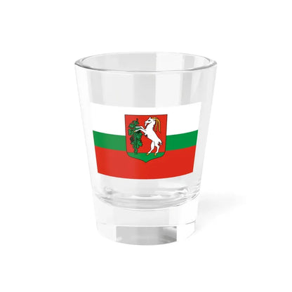 Flag of Lublin Poland - Shot Glass 1.5oz 1.5oz - Go Mug Yourself