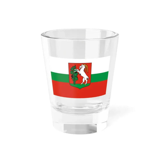 Flag of Lublin Poland - Shot Glass 1.5oz 1.5oz - Go Mug Yourself