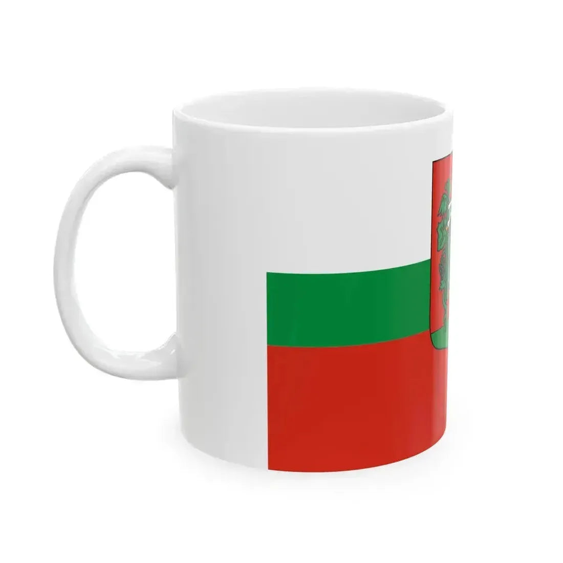 Flag of Lublin Poland - White Coffee Mug - Go Mug Yourself
