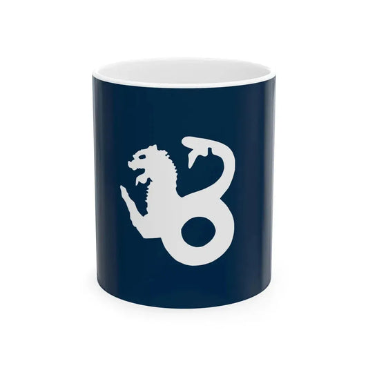 Flag of Lucania (Italy) White Coffee Mug 11oz - Go Mug Yourself