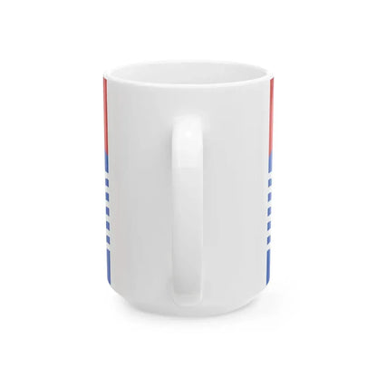 Flag of Lucanian Taranto (Italy) White Coffee Mug - Go Mug Yourself