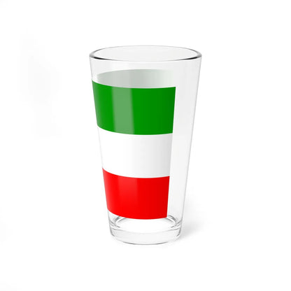 Flag of Lucca 1799-1801 (Italy) Pint Glass 16oz - Go Mug Yourself