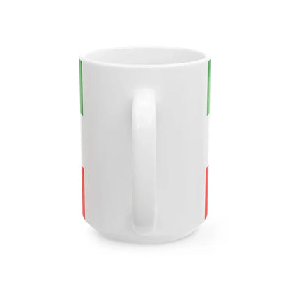 Flag of Lucca 1799-1801 (Italy) White Coffee Mug - Go Mug Yourself