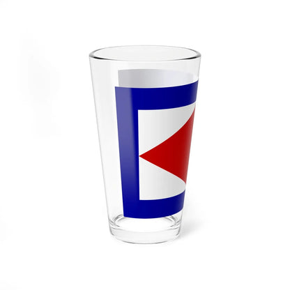 Flag of Lucca 1801-1805 (Italy) Pint Glass 16oz - Go Mug Yourself