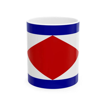 Flag of Lucca 1801-1805 (Italy) White Coffee Mug 11oz - Go Mug Yourself