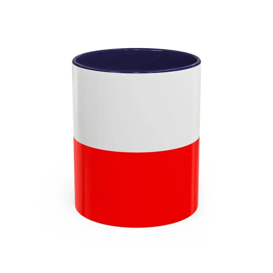 Flag of Lucca Italy - Accent Coffee Mug 11oz Navy - Go Mug Yourself