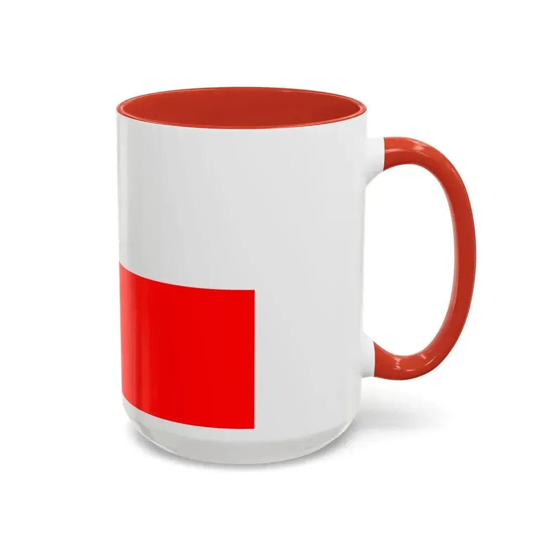 Flag of Lucca Italy - Accent Coffee Mug - Go Mug Yourself