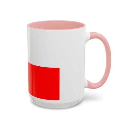 Flag of Lucca Italy - Accent Coffee Mug - Go Mug Yourself