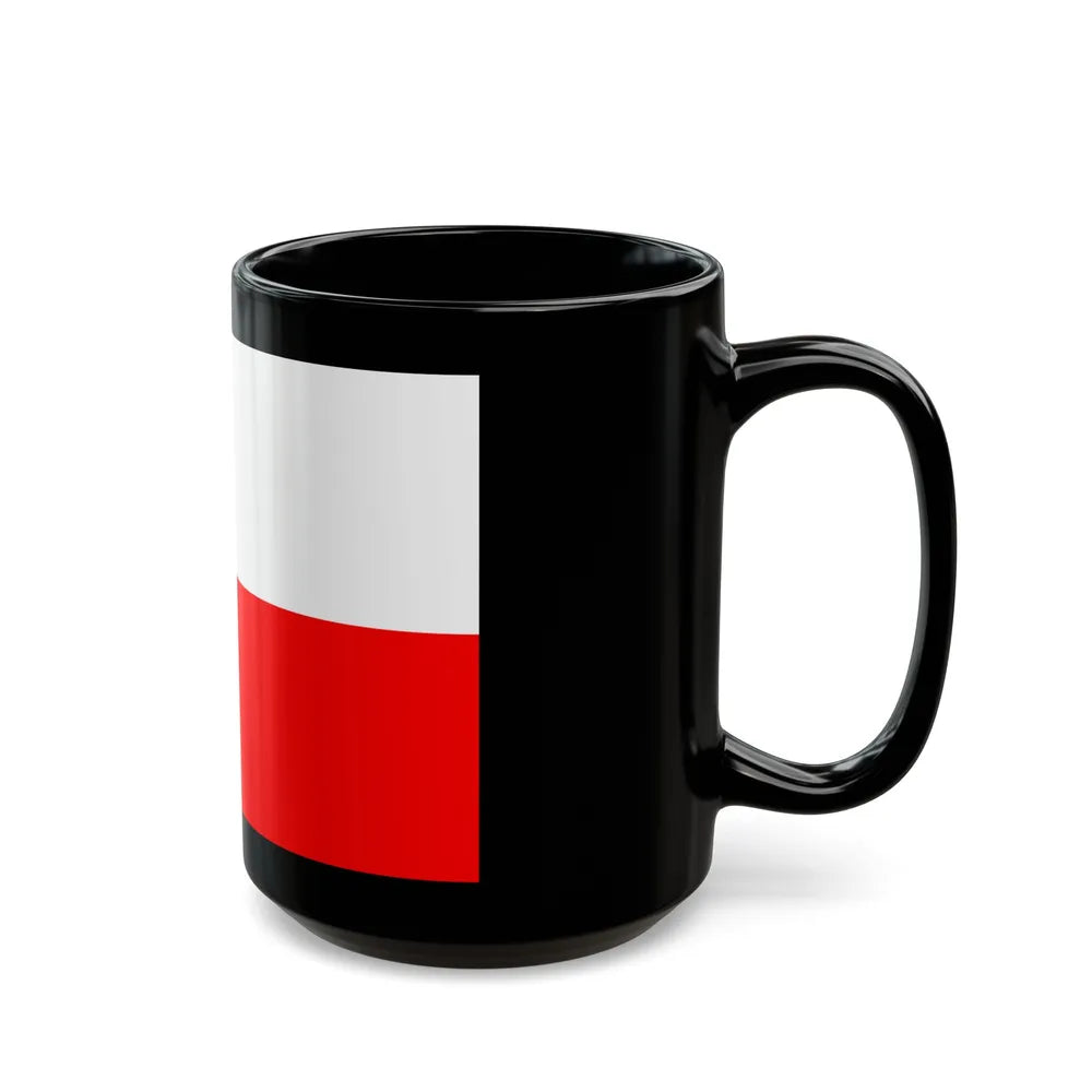 Flag of Lucca Italy - Black Coffee Mug-Go Mug Yourself