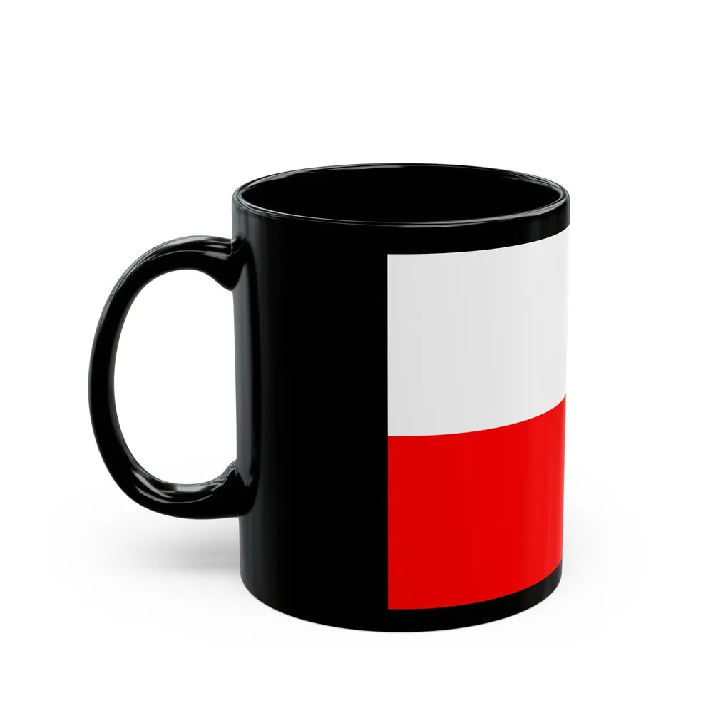 Flag of Lucca Italy - Black Coffee Mug-Go Mug Yourself