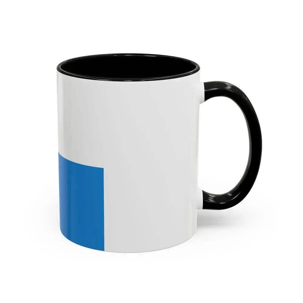 Flag of Lucerne Switzerland - Accent Coffee Mug - Go Mug Yourself