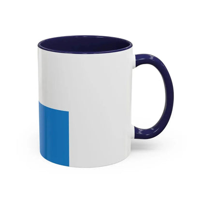Flag of Lucerne Switzerland - Accent Coffee Mug - Go Mug Yourself