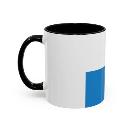 Flag of Lucerne Switzerland - Accent Coffee Mug - Go Mug Yourself