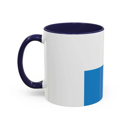 Flag of Lucerne Switzerland - Accent Coffee Mug - Go Mug Yourself