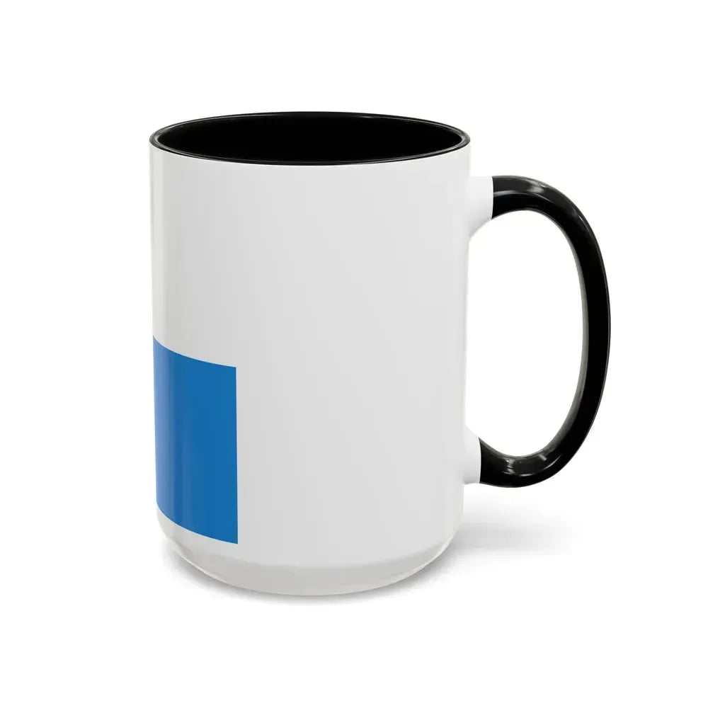 Flag of Lucerne Switzerland - Accent Coffee Mug - Go Mug Yourself